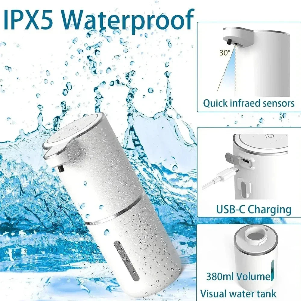 Automatic Soap Dispenser Touchless Usb Rechargeable Electric