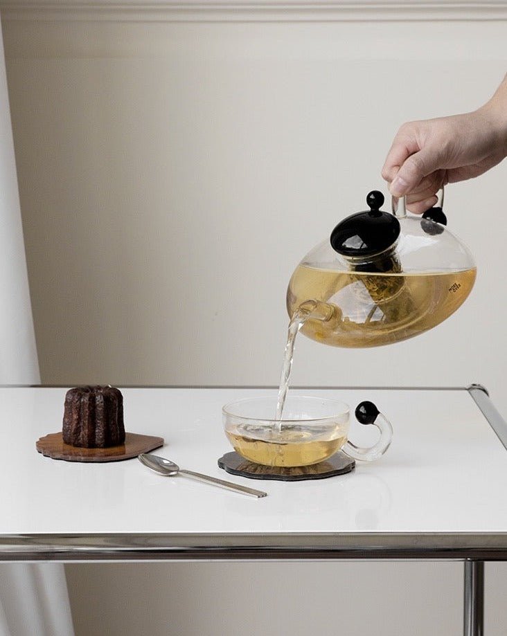 Nordic Style Vintage Glass Tea Set ( 1 Tea Kettle with Loose Leaf)