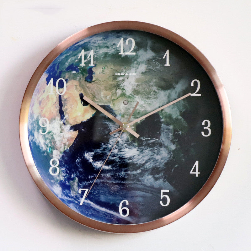 Voice-activated Induction LED Night Light Wall Clock