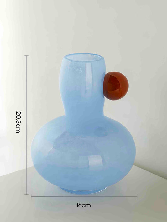 Jelly Bean Bud Vase - Whimsical Dopamine Centerpiece Vase