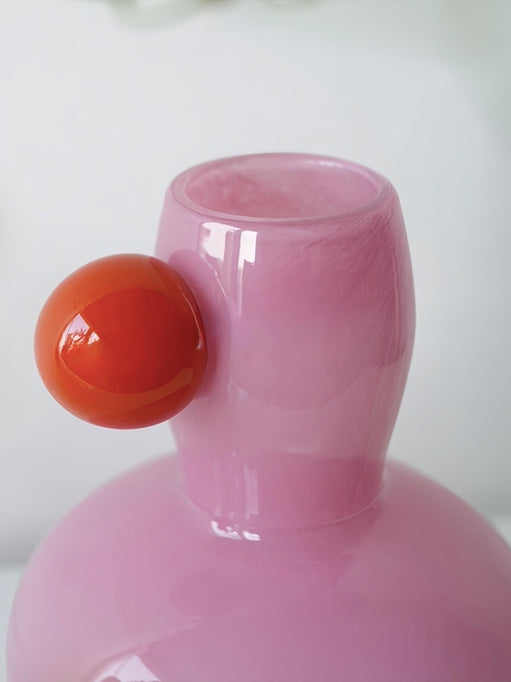 Jelly Bean Bud Vase - Whimsical Dopamine Centerpiece Vase