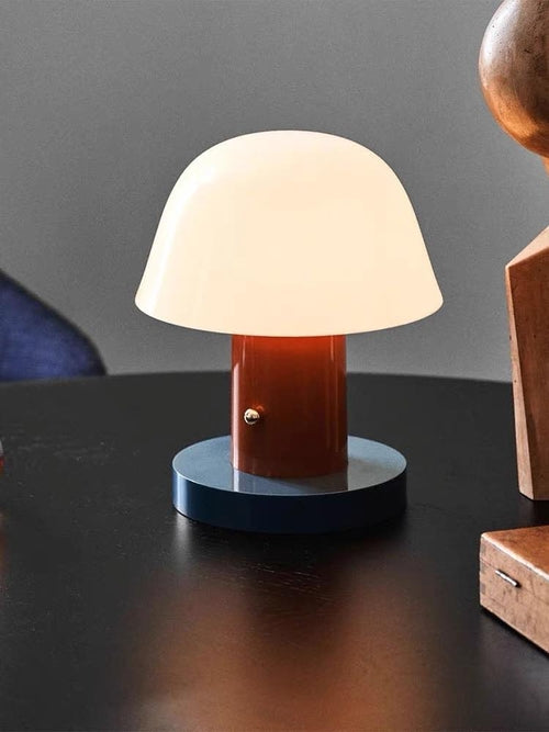 Nordic Cute Mushroom Setago Table Lamp