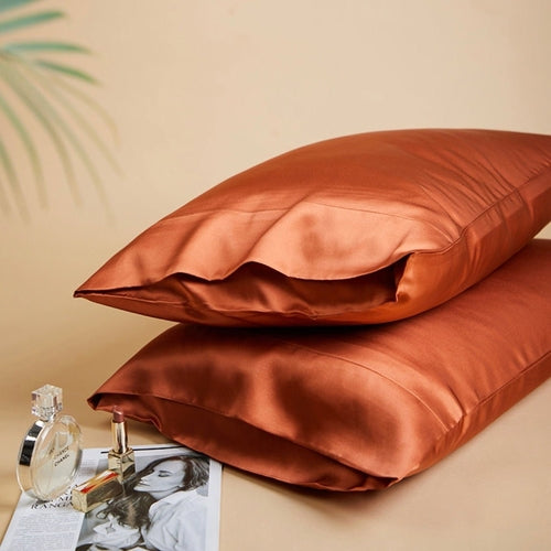 Silky Gift Box: 6A Grade 100% Organic Mulberry Silk Pillowcase Set