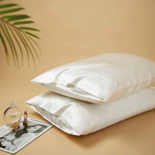 Silky Gift Box: 6A Grade 100% Organic Mulberry Silk Pillowcase Set