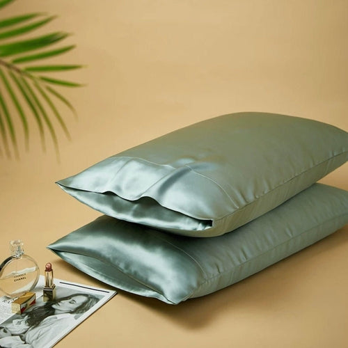Silky Gift Box: 6A Grade 100% Organic Mulberry Silk Pillowcase Set