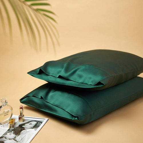 Silky Gift Box: 6A Grade 100% Organic Mulberry Silk Pillowcase Set