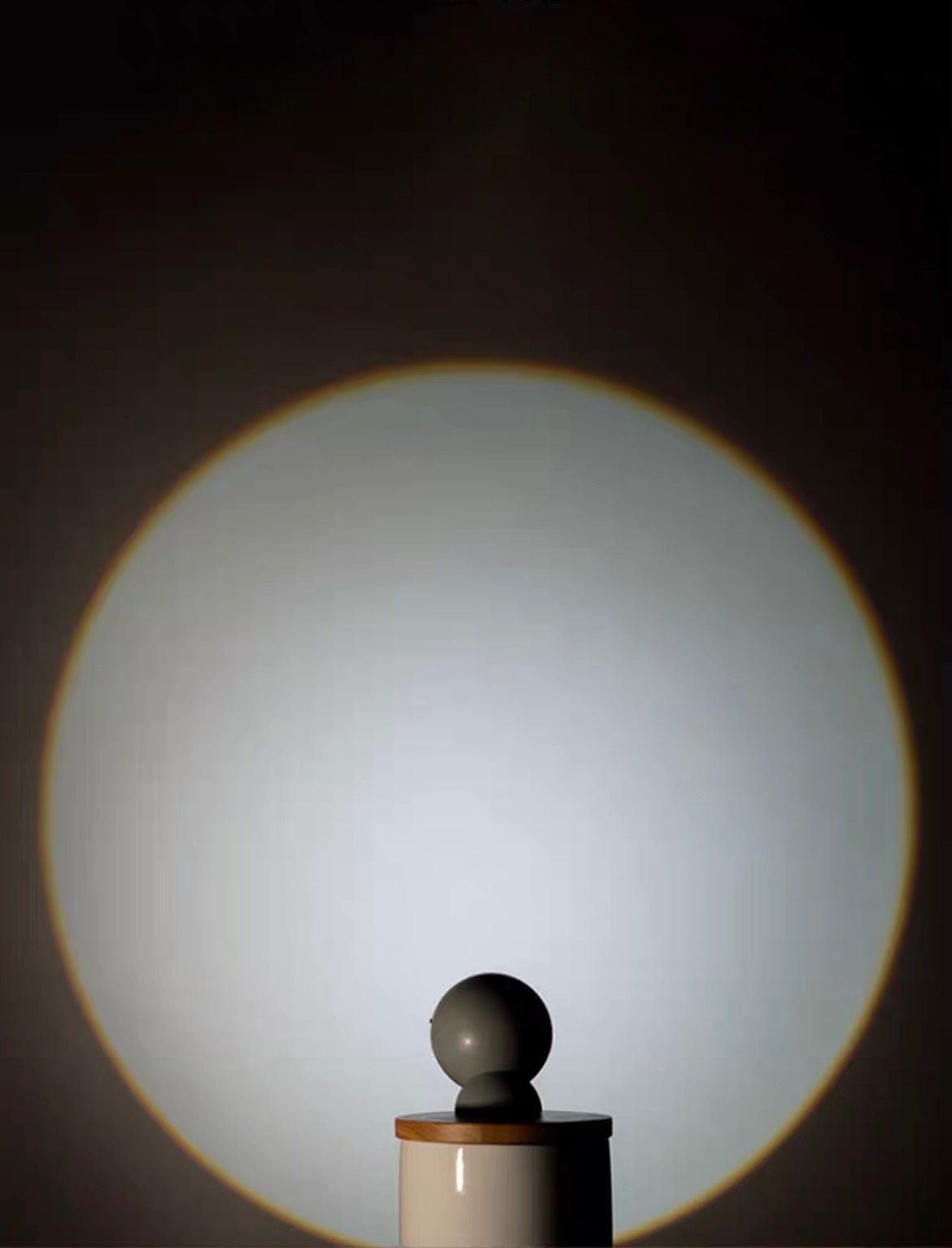 Space Age Motion Sensor Night Light: Punch-free Wall Accent Lighting