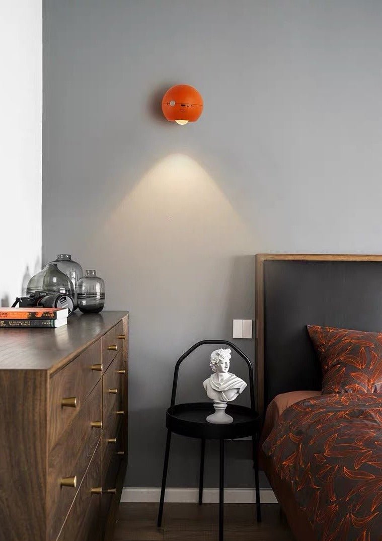 Space Age Motion Sensor Night Light: Punch-free Wall Accent Lighting