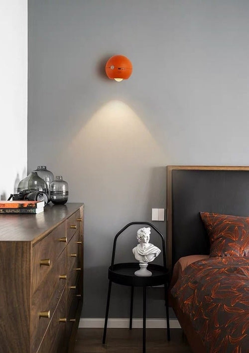 Space Age Motion Sensor Night Light: Punch-free Wall Accent Lighting