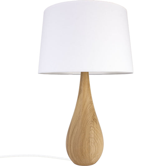 Table Lamp Vase - Oak